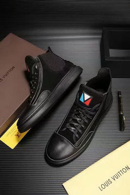 LV High-Top Fashion Men Shoes--061